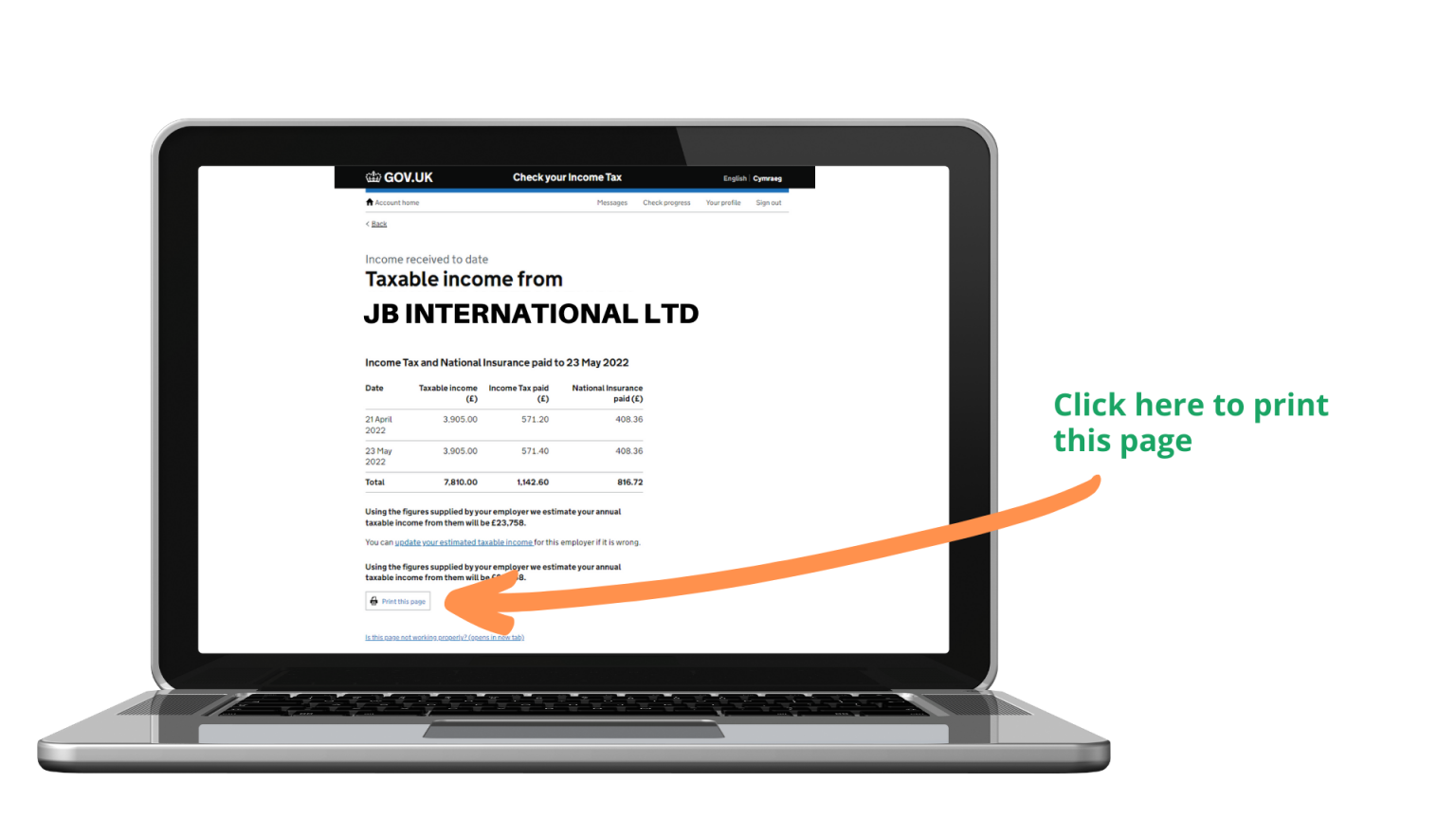 Recruitment Getting your HMRC Records Help Showsec